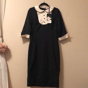 Navy dress